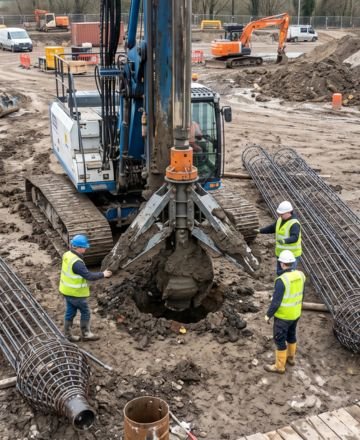 Under-Reamed Piling