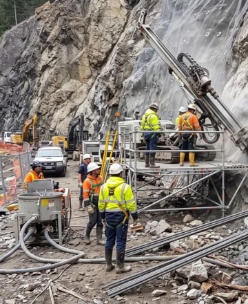 Slope Stabilization and Rock Anchoring