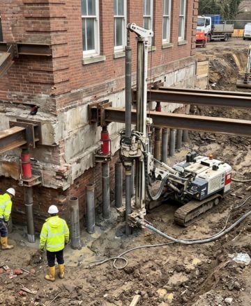 Pile Foundation and Underpinning Support